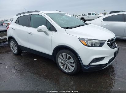 2019 BUICK ENCORE FWD PREFERRED White  Gasoline KL4CJASB6KB962089 photo #1