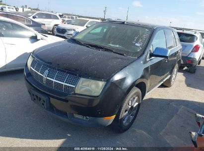 2008 LINCOLN MKX Black  Gasoline 2LMDU68C48BJ14200 photo #3