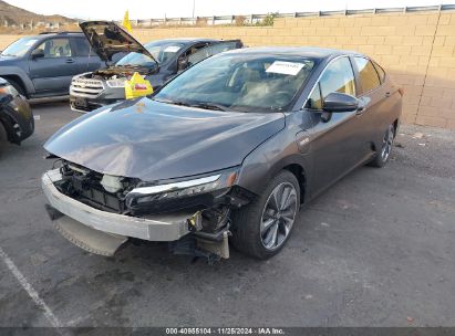 2019 HONDA CLARITY PLUG-IN HYBRID Gray  Hybrid JHMZC5F13KC001610 photo #3