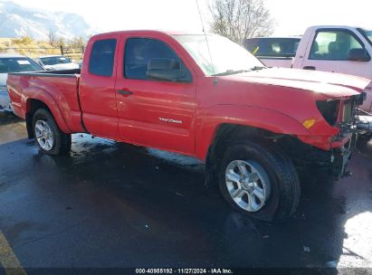 2006 TOYOTA TACOMA ACCESS CAB Red  Gasoline 5TEUU42N46Z198497 photo #1