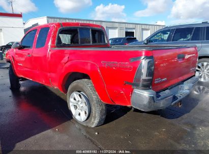 2006 TOYOTA TACOMA ACCESS CAB Red  Gasoline 5TEUU42N46Z198497 photo #4