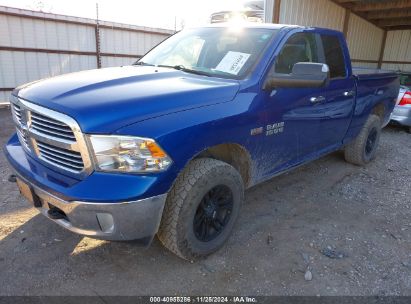 2015 RAM 1500 BIG HORN Blue  Gasoline 1C6RR7GT0FS521035 photo #3