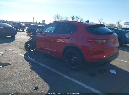 2020 ALFA ROMEO STELVIO AWD Red  Gasoline ZASPAKAN5L7C76341 photo #4