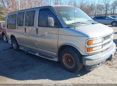 2001 CHEVROLET EXPRESS UPFITTER Silver  Gasoline 1GBFG15W711135291 photo #1