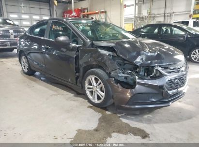 2016 CHEVROLET CRUZE LT AUTO Black  Gasoline 1G1BE5SM6G7298717 photo #1