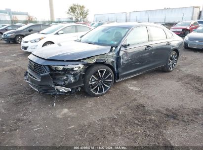 2024 HONDA ACCORD HYBRID TOURING Blue  Hybrid 1HGCY2F88RA064715 photo #3