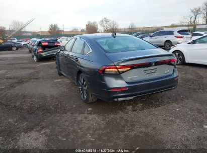 2024 HONDA ACCORD HYBRID TOURING Blue  Hybrid 1HGCY2F88RA064715 photo #4