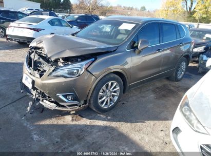 2019 BUICK ENVISION FWD ESSENCE Brown  Gasoline LRBFXCSA5KD130217 photo #3