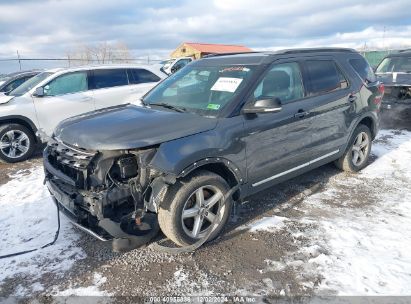 2017 FORD EXPLORER XLT Gray  Gasoline 1FM5K8D80HGC46110 photo #3