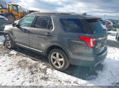 2017 FORD EXPLORER XLT Gray  Gasoline 1FM5K8D80HGC46110 photo #4