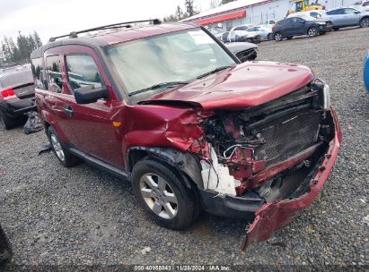 2010 HONDA ELEMENT EX Maroon  Gasoline 5J6YH2H72AL001122 photo #1