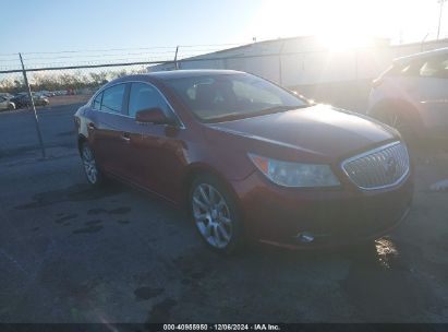 2011 BUICK LACROSSE CXS Red  Gasoline 1G4GE5GD1BF286491 photo #1