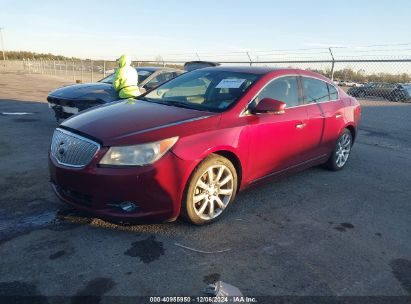 2011 BUICK LACROSSE CXS Red  Gasoline 1G4GE5GD1BF286491 photo #3