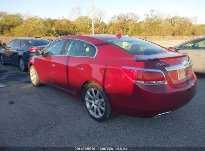 2011 BUICK LACROSSE CXS Red  Gasoline 1G4GE5GD1BF286491 photo #4