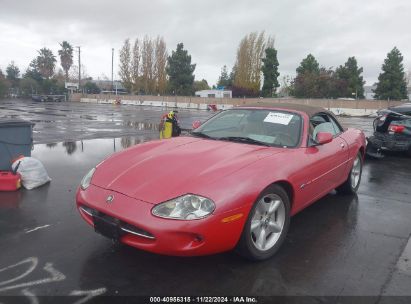 1999 JAGUAR XK8 Red  Gasoline SAJGX2046XC032714 photo #3