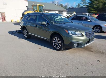 2017 SUBARU OUTBACK 2.5I TOURING Gray  Gasoline 4S4BSATC9H3431943 photo #1