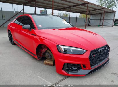 2019 AUDI RS 5 2.9T Red  Gasoline WUAPWAF50KA903836 photo #1