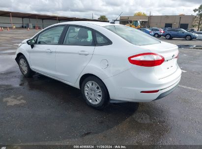 2019 FORD FIESTA S White  Gasoline 3FADP4AJ2KM154002 photo #4