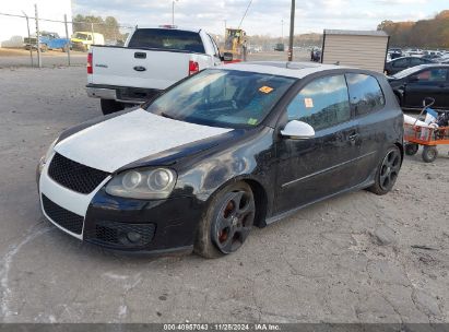 2008 VOLKSWAGEN GTI 2-DOOR Black  Gasoline WVWEV71K68W117185 photo #3