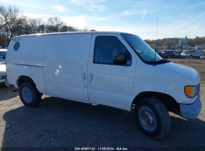 2001 FORD E-250 COMMERCIAL White  Gasoline 1FTNE24261HA74542 photo #1