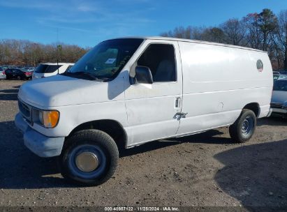 2001 FORD E-250 COMMERCIAL White  Gasoline 1FTNE24261HA74542 photo #3