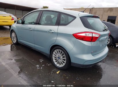 2014 FORD C-MAX HYBRID SE Turquoise  Hybrid 1FADP5AU6EL516676 photo #4