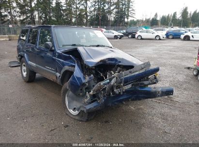 2000 JEEP CHEROKEE SPORT Blue  Gasoline 1J4FF48S4YL164491 photo #1