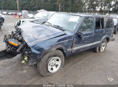 2000 JEEP CHEROKEE SPORT Blue  Gasoline 1J4FF48S4YL164491 photo #3