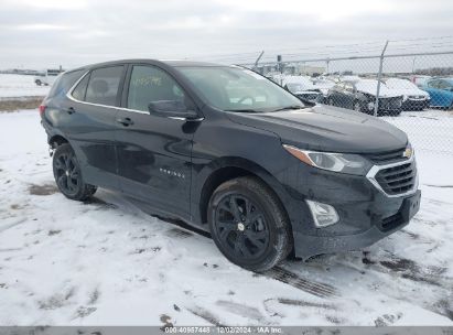 2020 CHEVROLET EQUINOX AWD LT 1.5L TURBO Black  Gasoline 2GNAXUEV9L6169092 photo #1