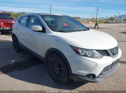 2019 NISSAN ROGUE SPORT S White  Gasoline JN1BJ1CRXKW340782 photo #1