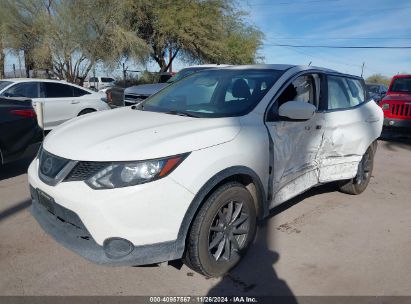 2019 NISSAN ROGUE SPORT S White  Gasoline JN1BJ1CRXKW340782 photo #3