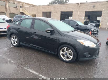 2014 FORD FOCUS SE Black  Gasoline 1FADP3F25EL176304 photo #1