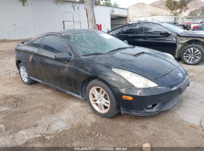 2003 TOYOTA CELICA GT Black  Gasoline JTDDR32T230163396 photo #1