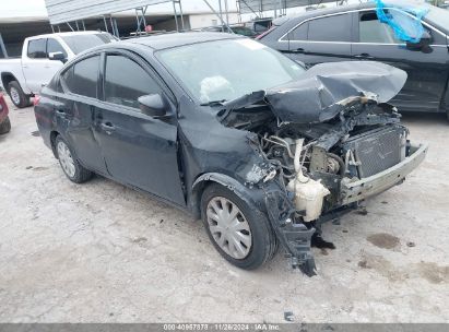 2017 NISSAN VERSA 1.6 S+ Black  Gasoline 3N1CN7AP0HL899477 photo #1