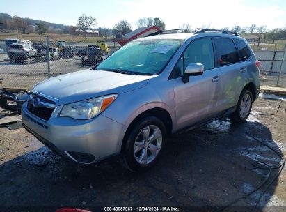 2014 SUBARU FORESTER 2.5I PREMIUM Silver  Gasoline JF2SJADC4EH520244 photo #3