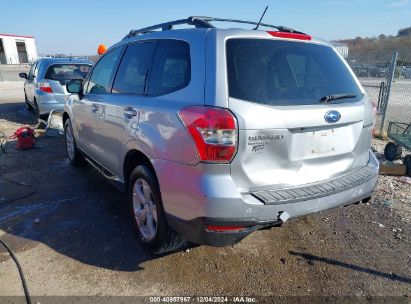 2014 SUBARU FORESTER 2.5I PREMIUM Silver  Gasoline JF2SJADC4EH520244 photo #4