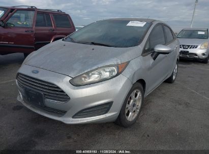 2015 FORD FIESTA SE Silver  Gasoline 3FADP4BJ9FM105139 photo #3