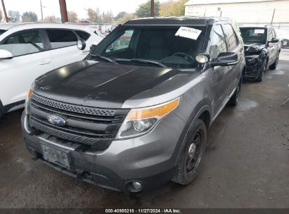 2013 FORD EXPLORER XLT Gray  Gasoline 1FM5K8D87DGC82600 photo #3