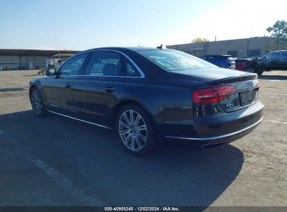 2015 AUDI A8 L 3.0T Black  Gasoline WAU3GAFD1FN040962 photo #4