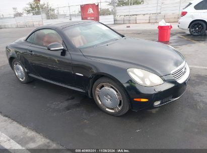 2005 LEXUS SC 430 Black  Gasoline JTHFN48Y350062138 photo #1