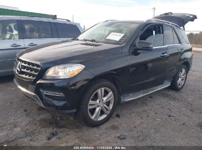 2015 MERCEDES-BENZ ML 350 Black  Gasoline 4JGDA5JB6FA489501 photo #3