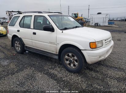 1999 ISUZU RODEO LS/LSE/S White  Gasoline 4S2CM58W9X4331058 photo #1