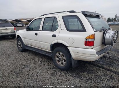 1999 ISUZU RODEO LS/LSE/S White  Gasoline 4S2CM58W9X4331058 photo #4