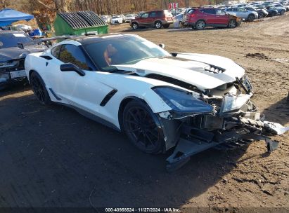 2016 CHEVROLET CORVETTE STINGRAY Z51 White  Gasoline 1G1YK2D74G5105940 photo #1