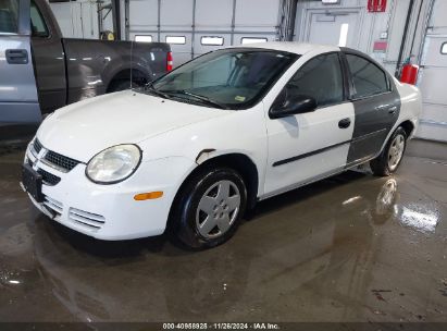 2004 DODGE NEON SE White  Gasoline 1B3ES26C04D619162 photo #3