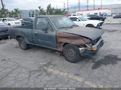 1993 TOYOTA PICKUP 1/2 TON SHORT WHLBSE DX Green  Gasoline JT4RN81P7P5167276 photo #1