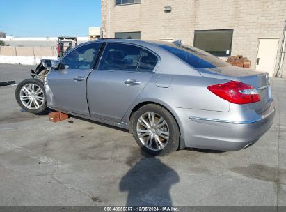 2013 HYUNDAI GENESIS 3.8 Silver  Gasoline KMHGC4DD1DU224916 photo #4