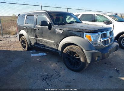 2007 DODGE NITRO SXT Black  Gasoline 1D8GT28K97W568697 photo #1