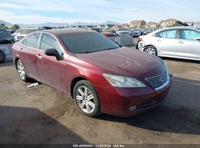 2008 LEXUS ES 350 Burgundy  Gasoline JTHBJ46G582191446 photo #1