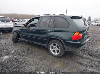 2003 BMW X5 3.0I Green  Gasoline 5UXFA53513LV81800 photo #4